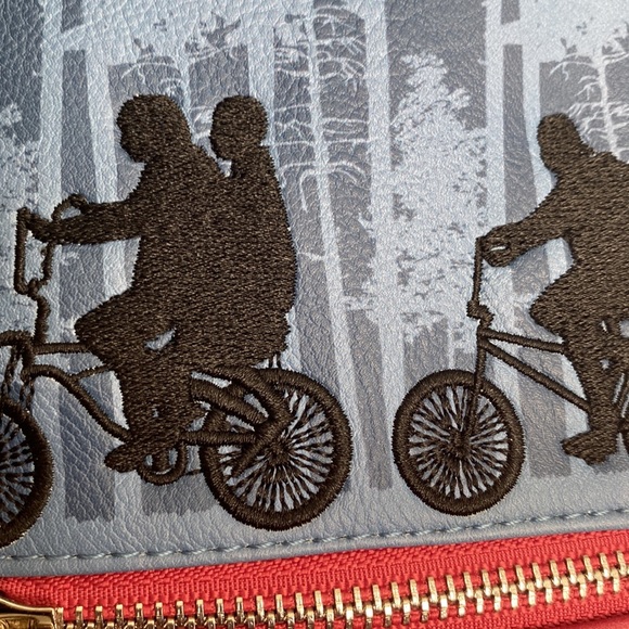 NWT rare design Netflix stranger things Loungfly mini backpack - Picture 6 of 7